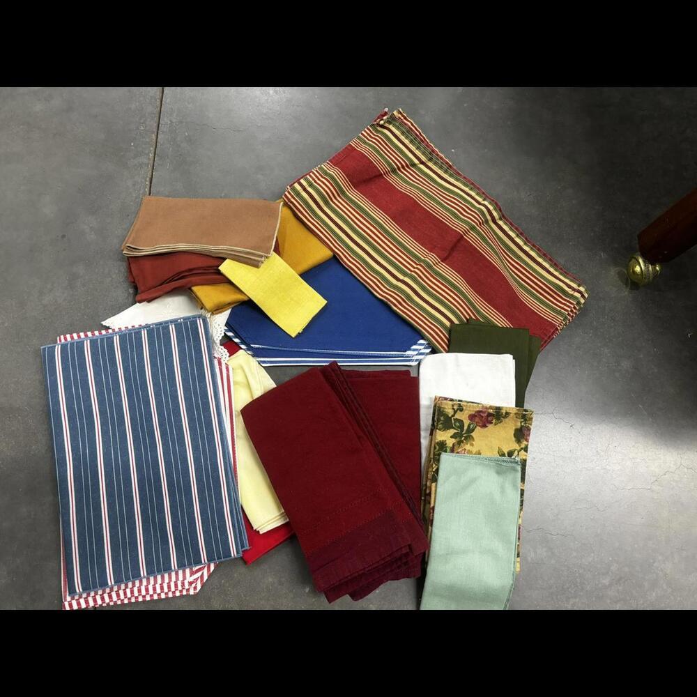 Assorted Fabric Pieces - Multi-Color Patchwork Collection SOME NEW